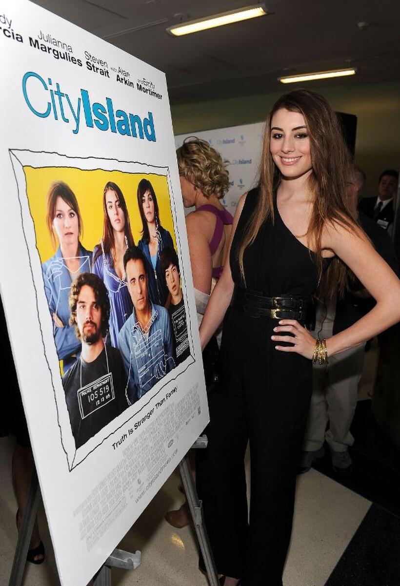 Dominik Garcia-Lorido at the premiere of "City Island."