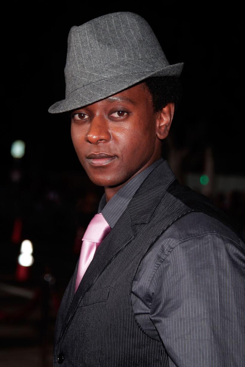 Edi Gathegi at the premiere of "Gone Baby Gone."