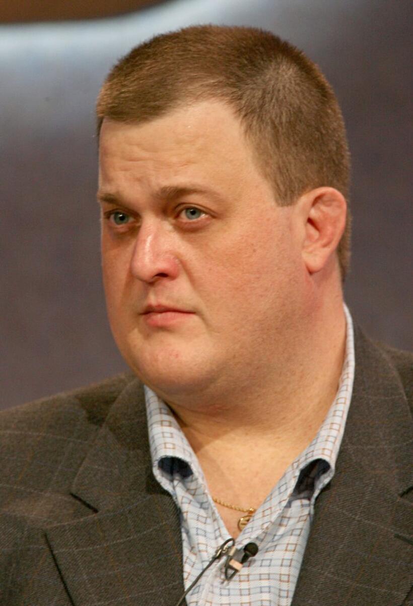 Billy Gardell at the NBC executive question and answer segment of Television Critics Association Press Tour.