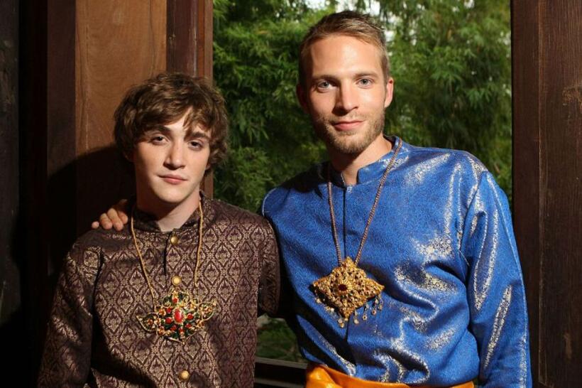 Kyle Gallner and David Call at the Bangkok International Film Festival 2009.