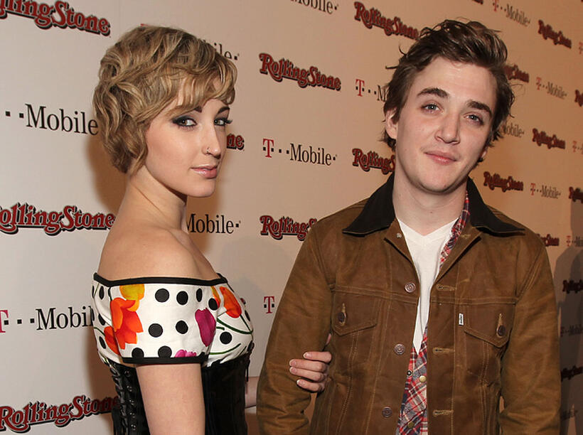 Kyle Gallner and Guest at the Peter Travers and Editors of Rolling Stone Host Awards Weekend Bash in California.