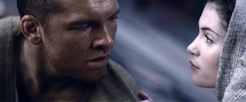 Sam Worthington as Perseus and Gemma Arterton as Io in "Clash of the Titans."