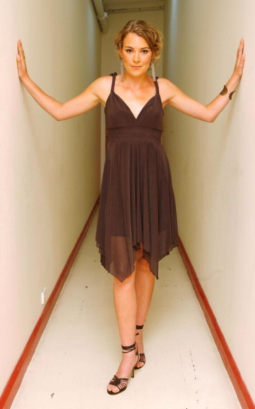 Mirrah Foulkes at the rehearsals for the 2005 Lexus Inside Film Awards.