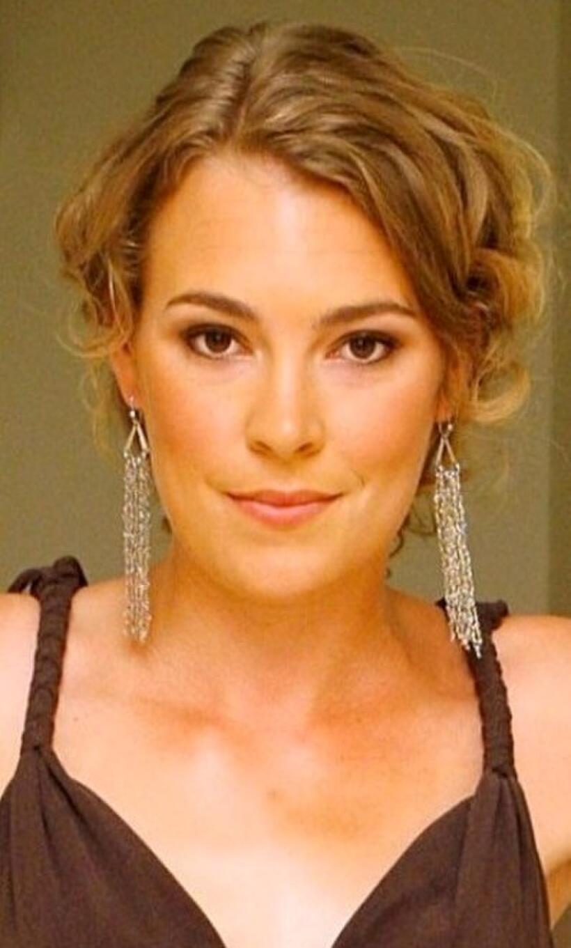 Mirrah Foulkes at the rehearsals for the 2005 Lexus Inside Film Awards.
