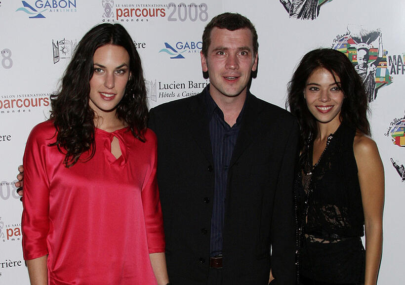 Julie Fournier, Gregori Baquet and Eglantine Rembauville at the "Maisha Africa" Charity Gala during the 34th U.S. Film Festival.