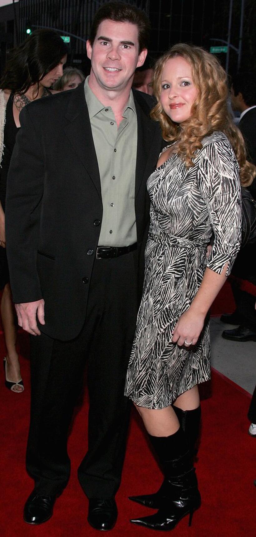 Ralph Garman and Kerry at the California premiere of "Two For The Money."