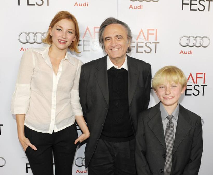 Haley Bennett, director Joe Dante and Nathan Gamble at the AFI FEST 2009.