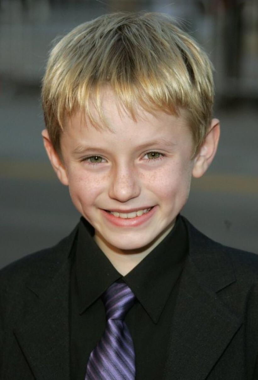 Nathan Gamble at the premiere of "Babel."