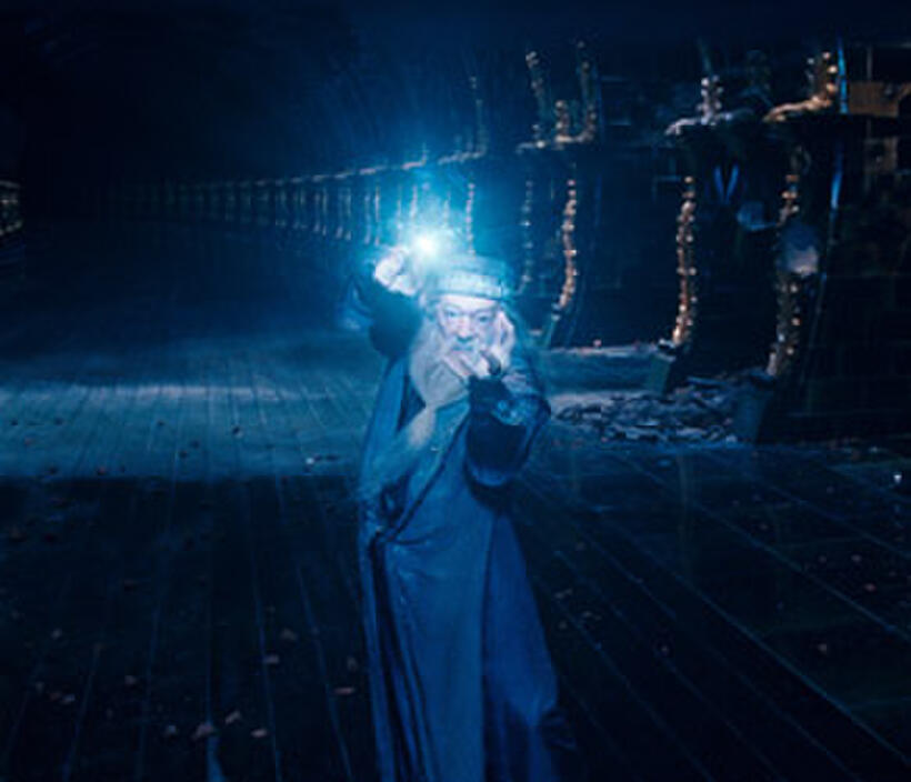 Michael Gambon as Albus Dumbledore in "Harry Potter and the Order of the Phoenix."