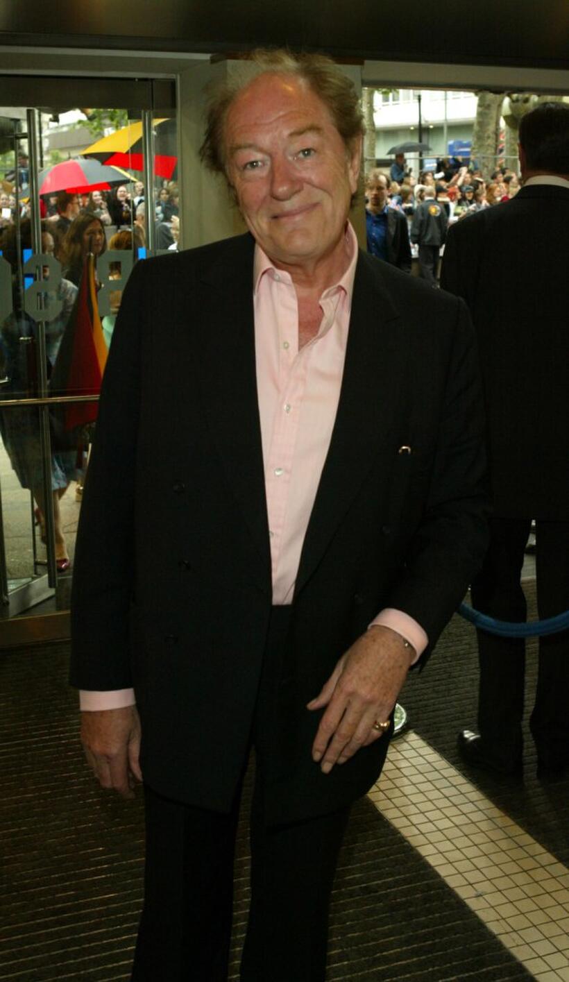 Michael Gambon at the UK Premiere of "Harry Potter And The Prisoner Of Azkaban".