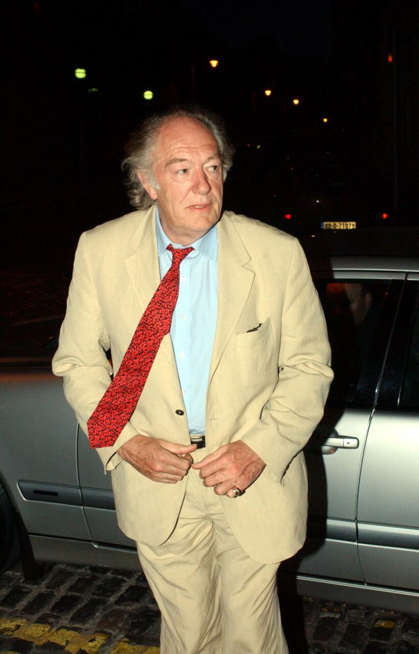 Michael Gambon at the Ireland afterparty in City Hall of "The Actors".