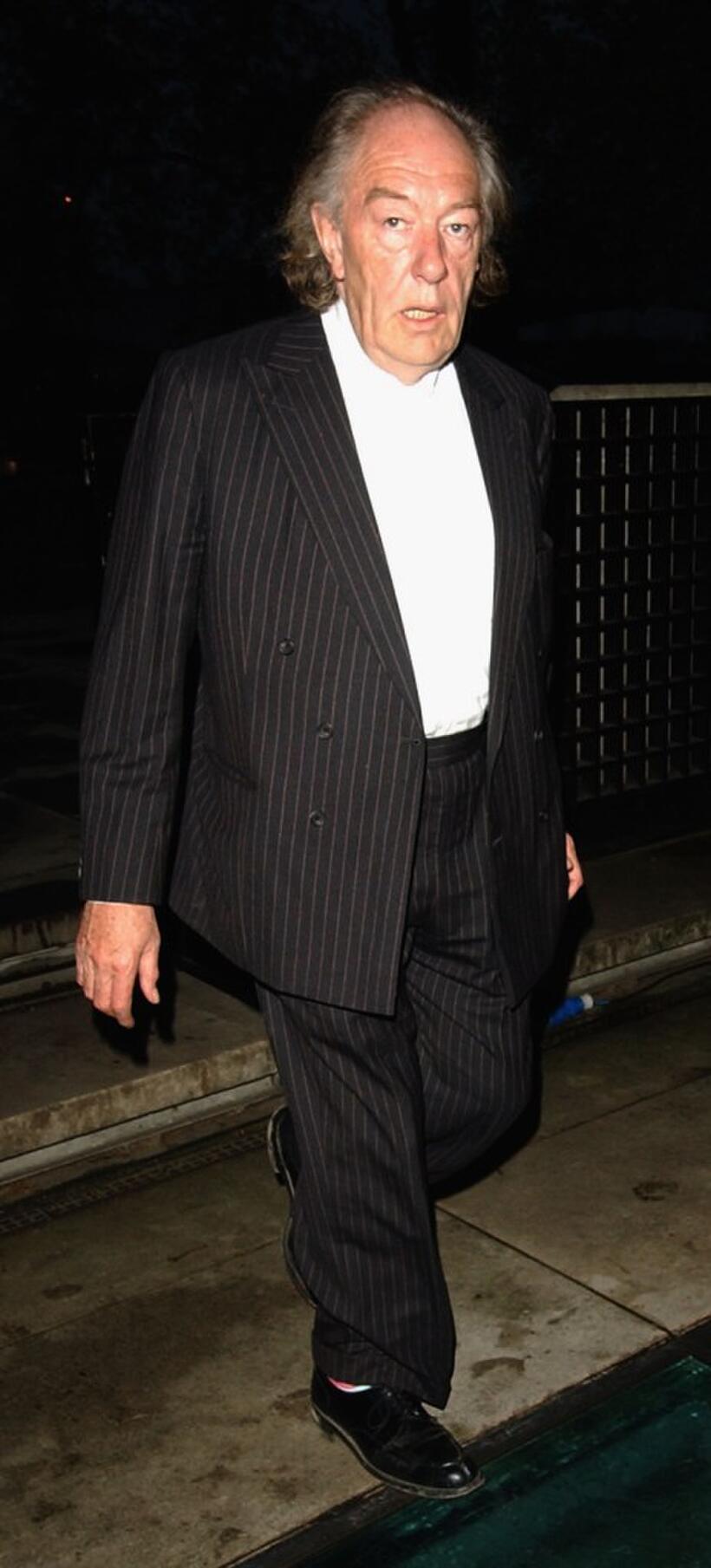 Michael Gambon at the party ahead of the weekend's Urban Music Festival.