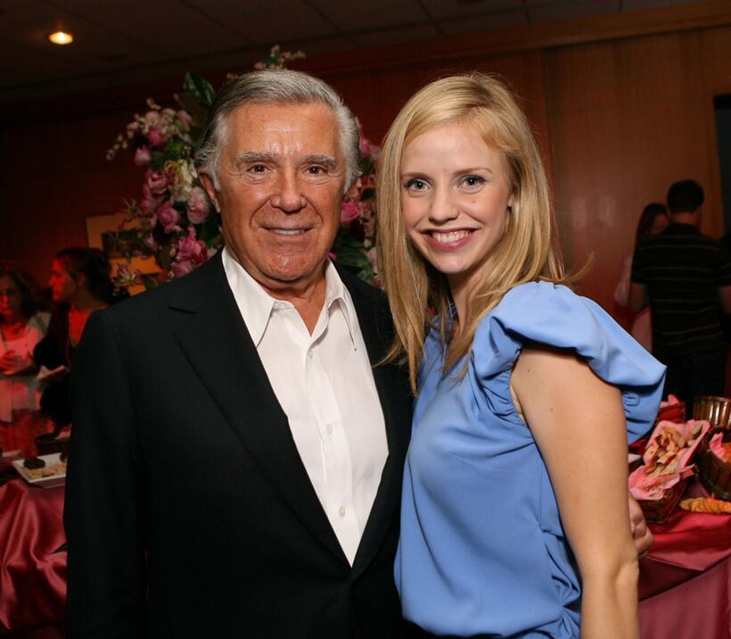 Sidney Kimmel and Kelli Garner at the screening of "Lars And The Real Girl."
