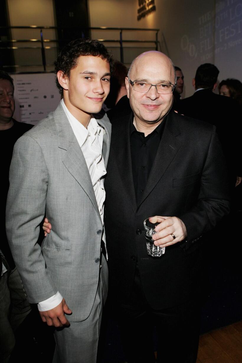 Rafi Gavron and Anthony Minghella at the UK premiere of "Breaking & Entering" during the Times BFI 50th London Film Festival.