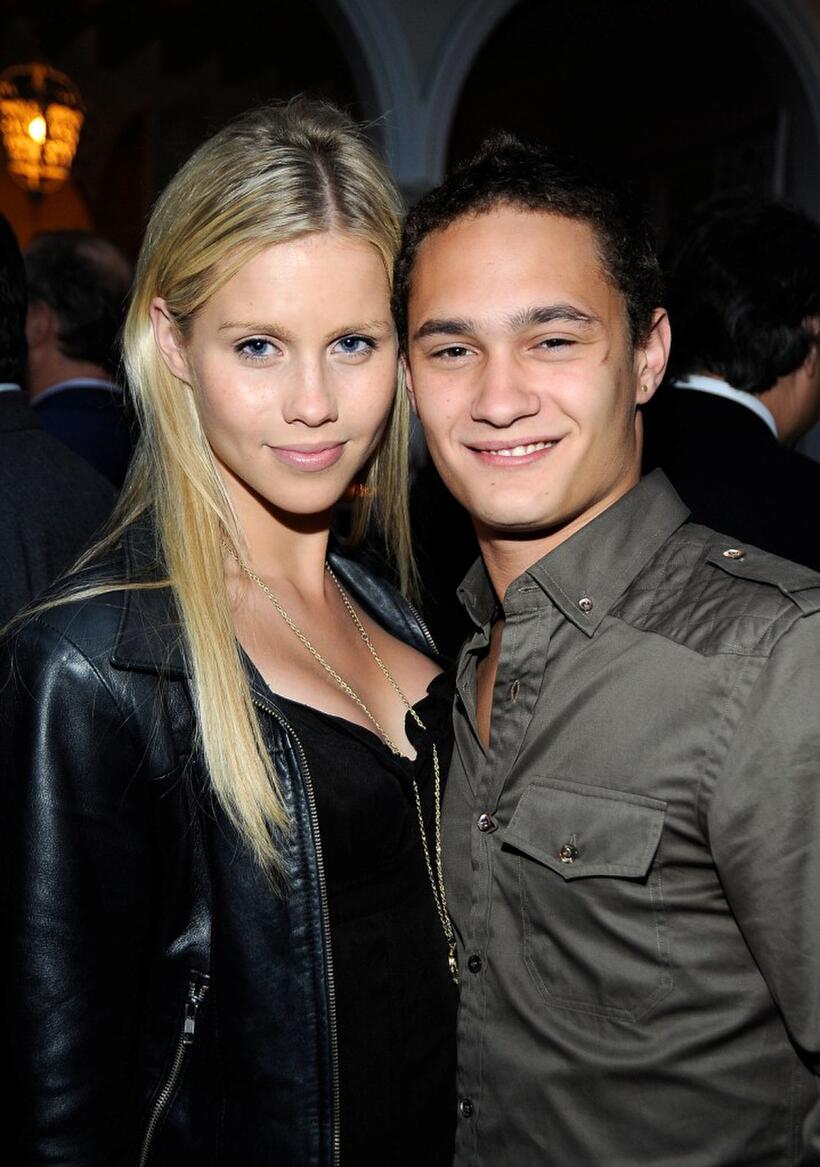 Claire Holt and Rafi Gavron at the Champagne Launch of BritWeek 2009.
