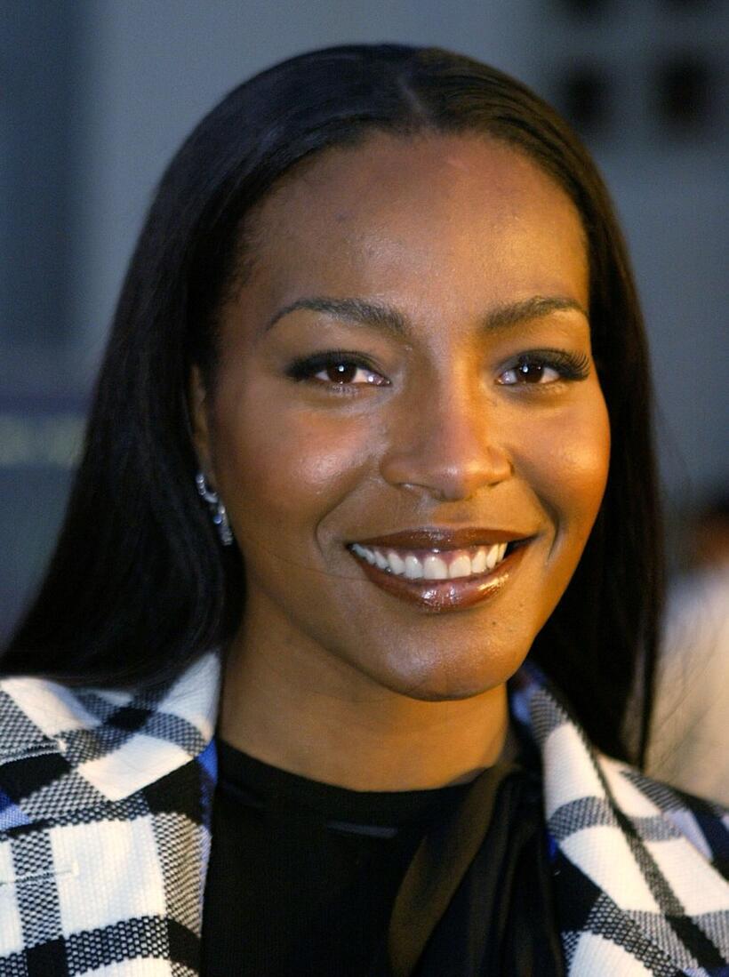 Nona Gaye at the opening of "Matrix Revolutions."
