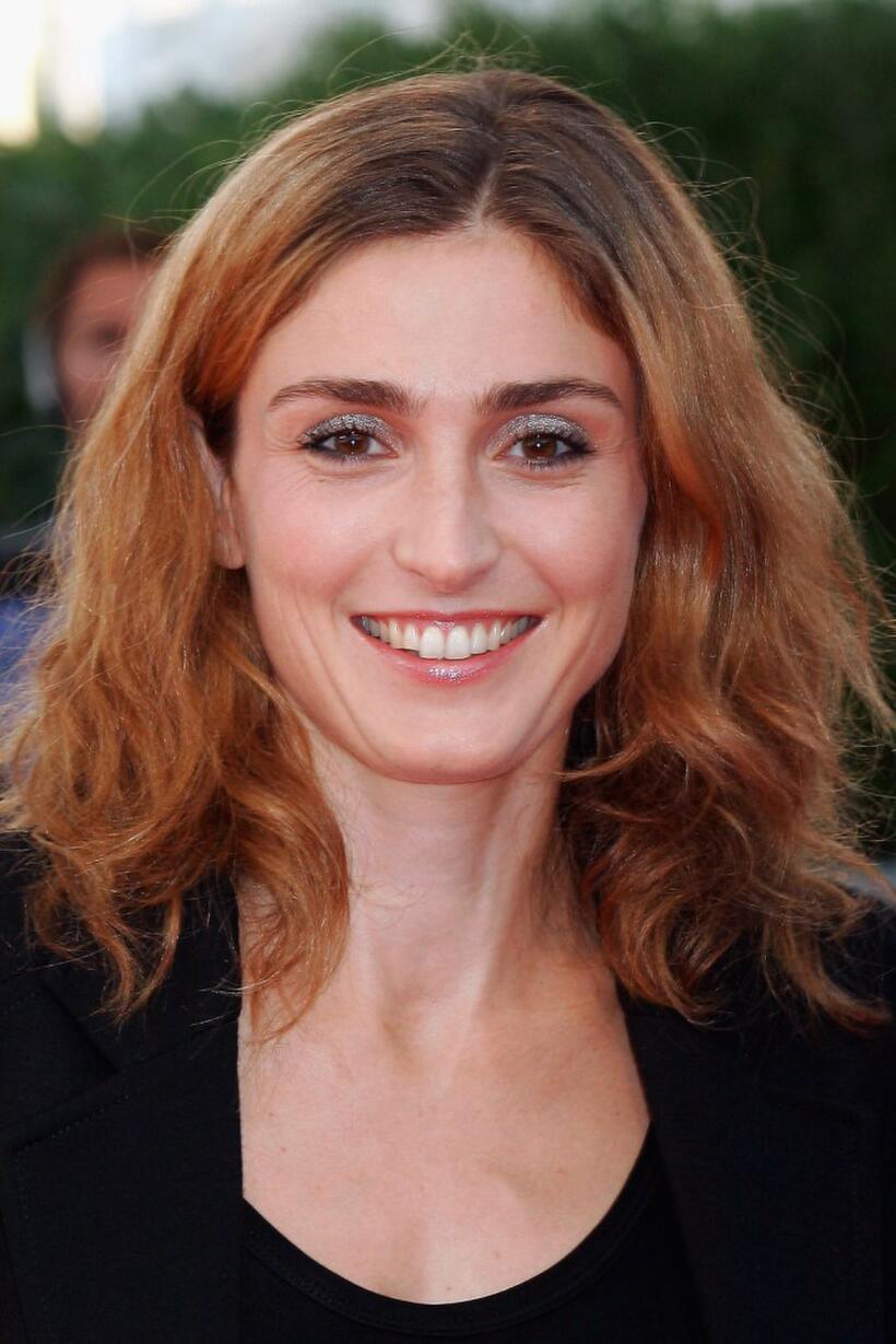 Julie Gayet at the premiere of "Goal" during the 31st Deauville Festival.