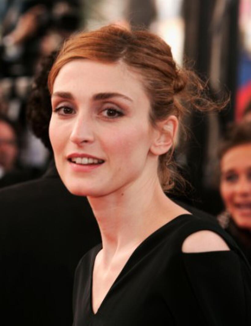 Julie Gayet at the premiere of "Match Point" during the 58th International Cannes Film Festival.