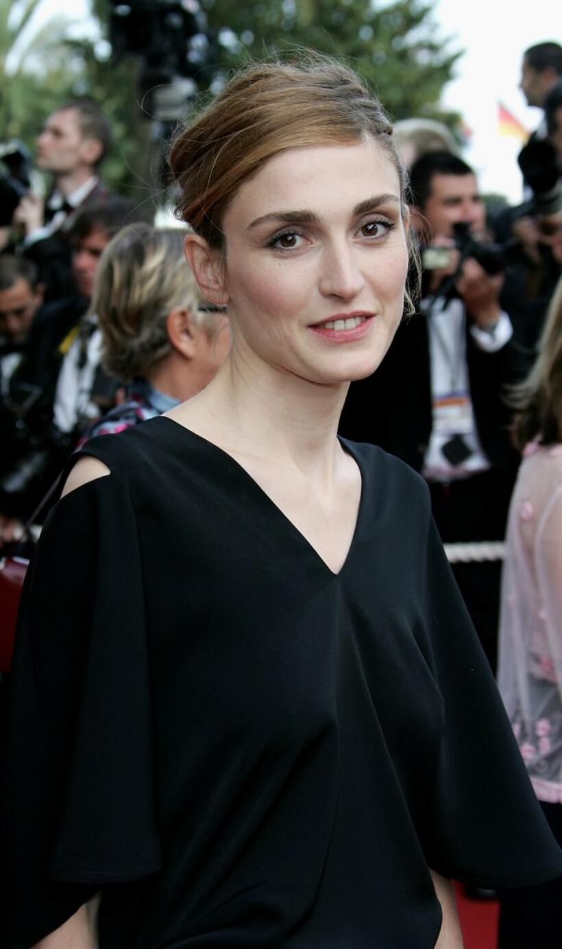 Julie Gayet at the premiere of "Match Point" during the 58th International Cannes Film Festival.