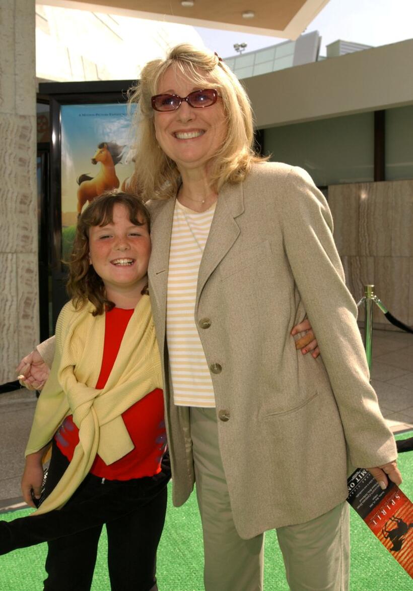 Teri Garr and her daughter at the Los Angeles premiere of "Spirit: Stallion of the Cimarron".