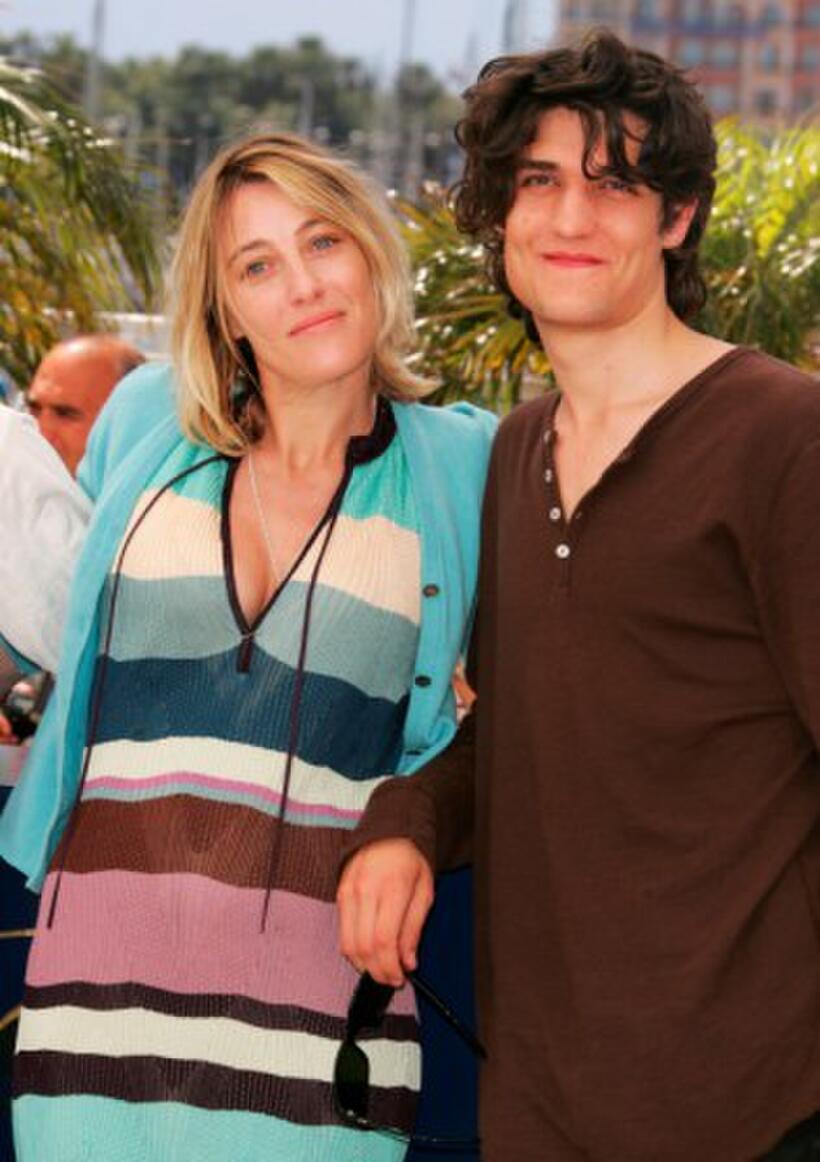 Valeria Bruni Tedeschi and Louis Garrel at the photocall of "Actrices" during the 60th International Cannes Film Festival.