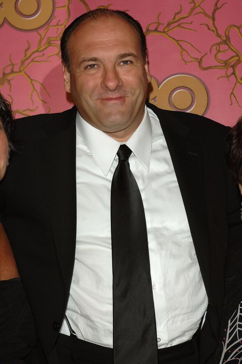 James Gandolfini at the HBO Post Emmy Party.