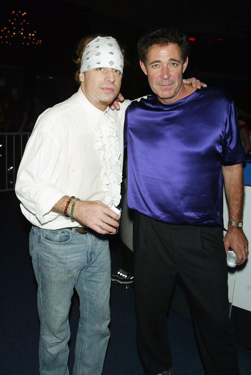 Leif Garrett and Barry Williams at the after party of "Dickie Roberts: Former Child Star."