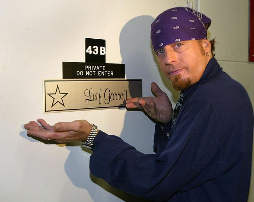 Leif Garrett at the taping of "Dickie Roberts: Former Child Star."