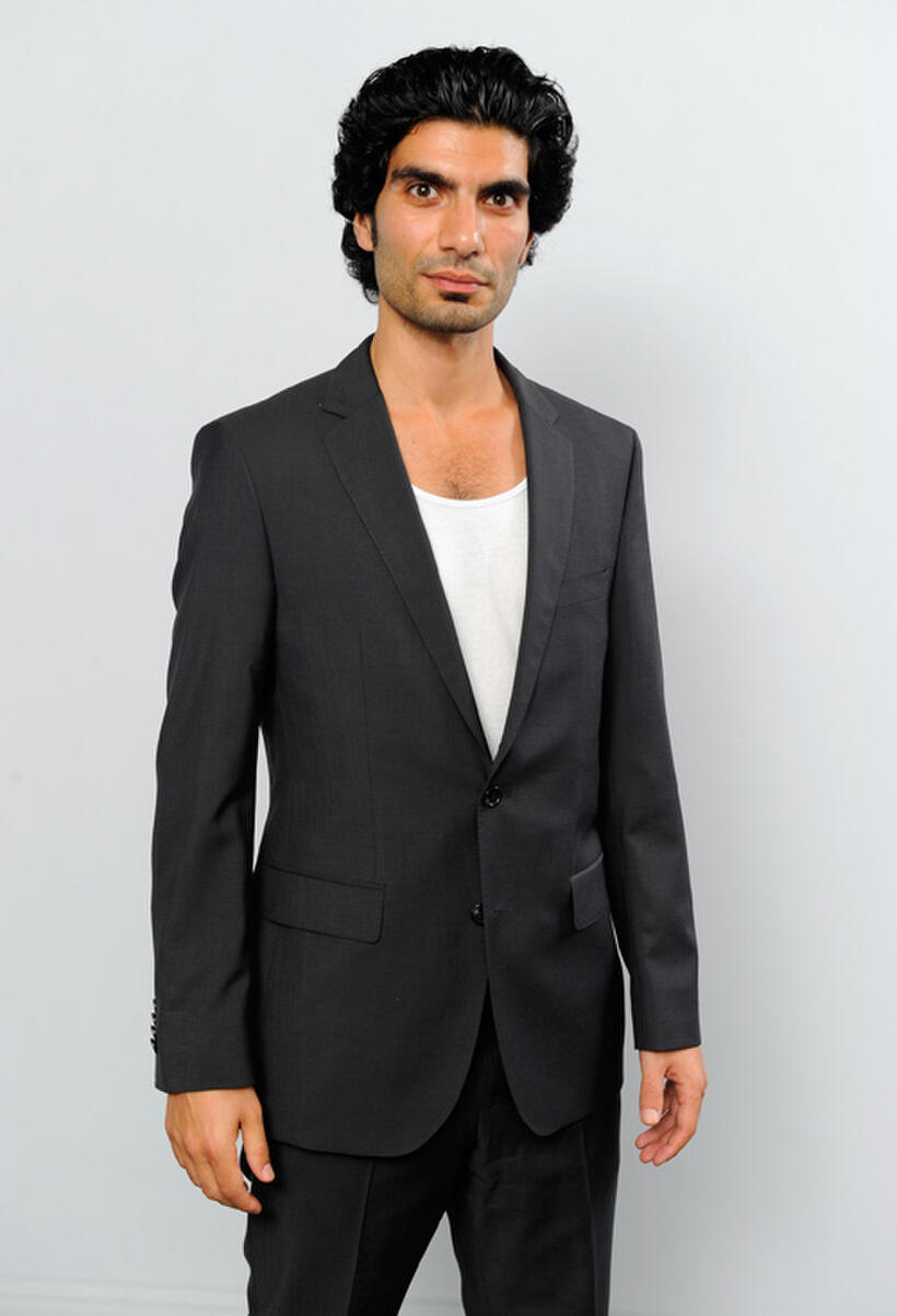 Akin Gazi at the portrait studio during the 2011 Doha Tribeca Film Festival.