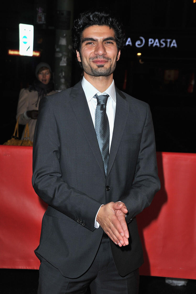 Akin Gazi at the premiere of "The Devils Double" during the 61st Berlin Film Festival.