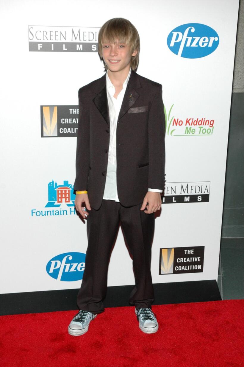Devon Gearhart at the premiere of "Canvas."