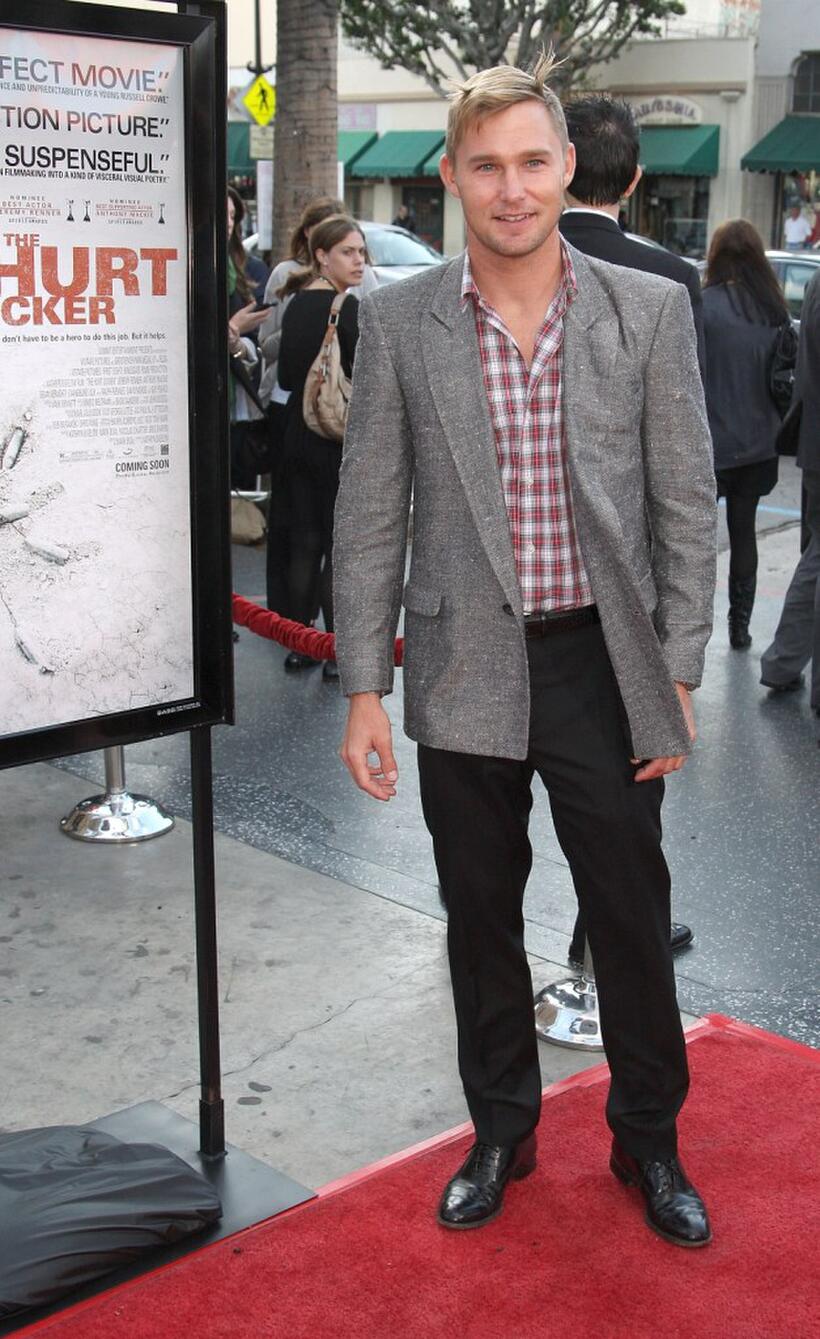 Brian Geraghty at the California premiere of "The Hurt Locker."