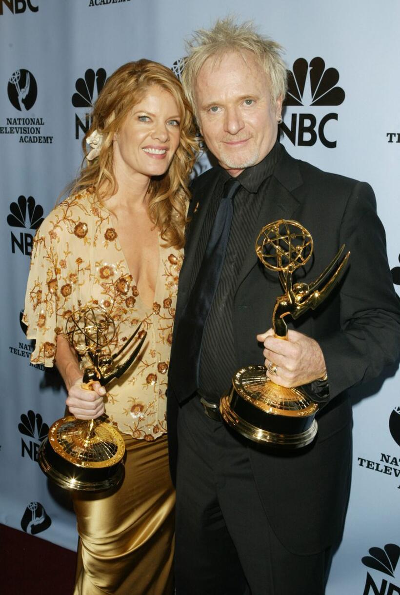 Anthony Geary and Michelle Stafford at the 31st Annual Daytime Emmy Awards.