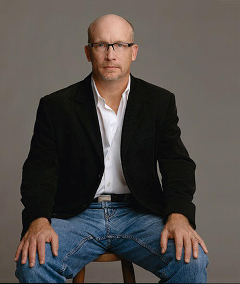 Director Alex Gibney on the set of "Magic Trip."