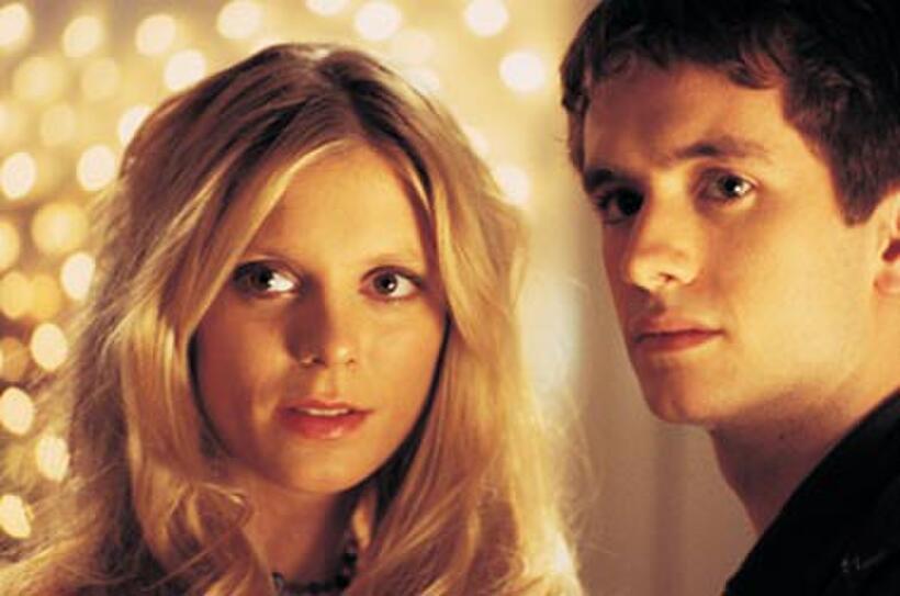 Emilia Fox and Sean Biggerstaff in "Cashback."