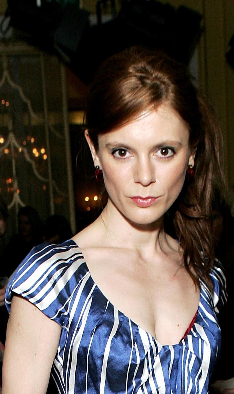 Emilia Fox at the Luella LFW Autumn / Winter 2008 show.