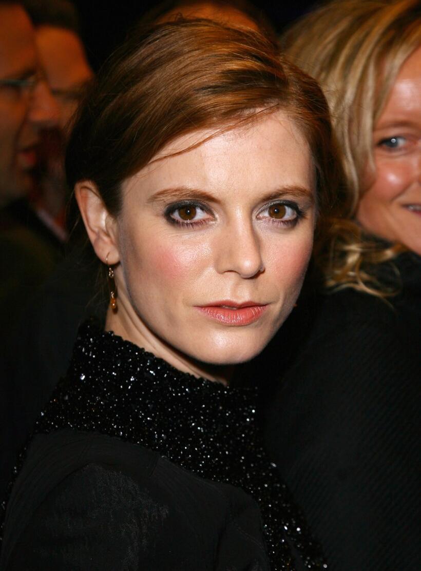 Emilia Fox at the Lover / The Collection Press Night.