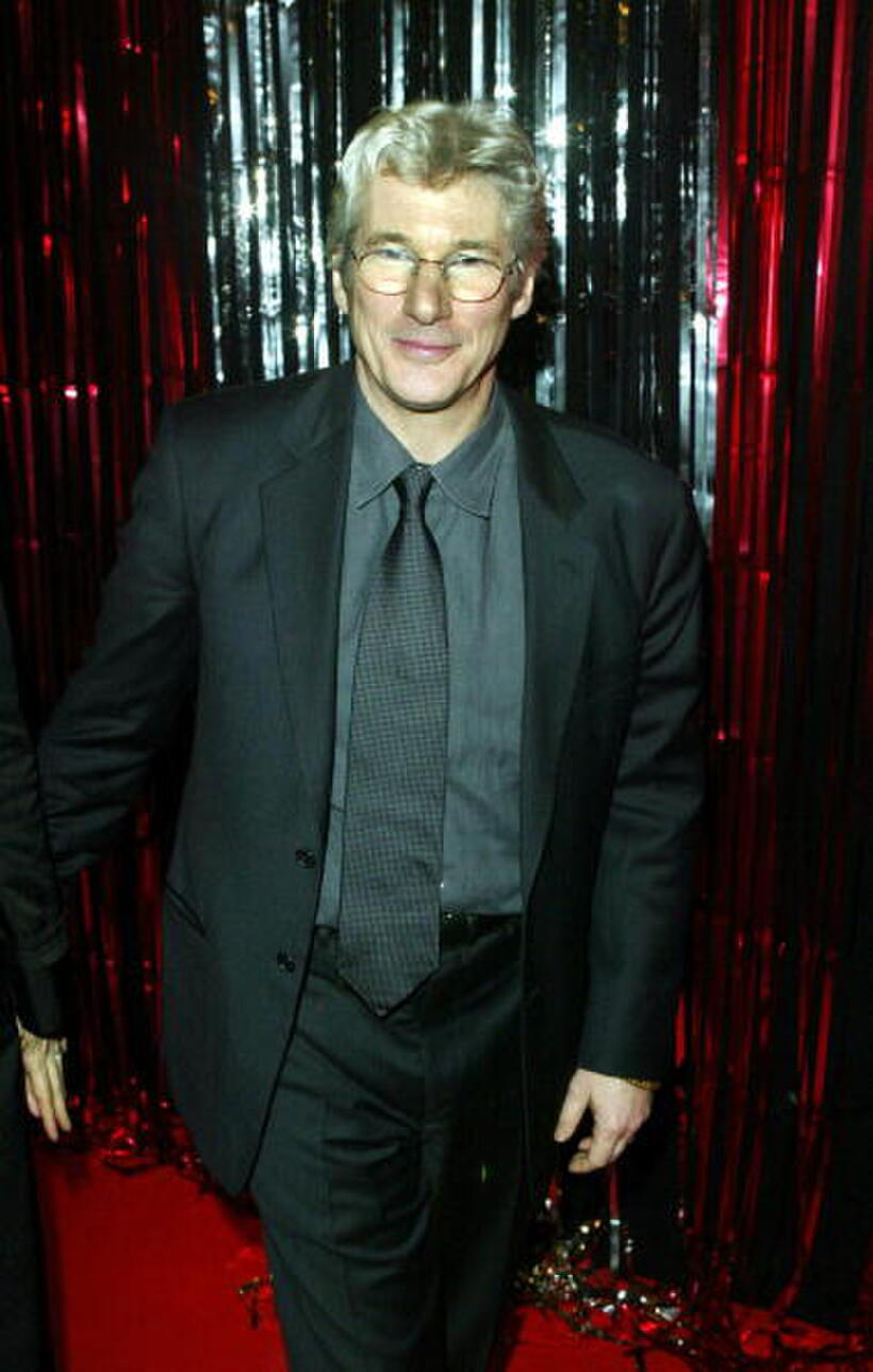 Richard Gere at the “Chicago” film party in London. 