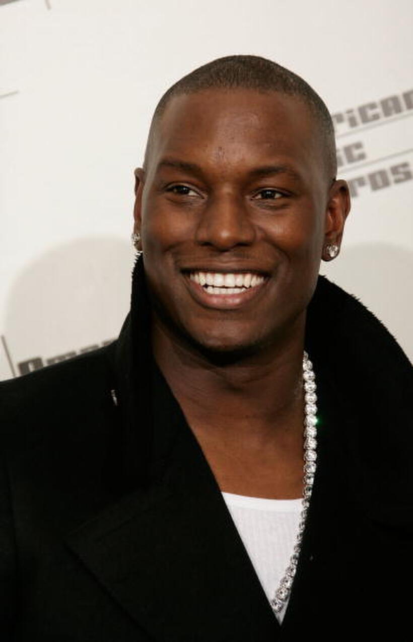 Tyrese Gibson at the American Music Awards. 