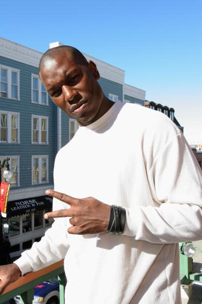 Tyrese Gibson at the Sundance Film Festival.