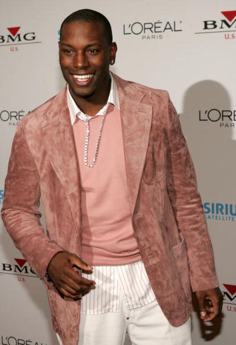 Tyrese Gibson at the Clive Davis Grammy party.
