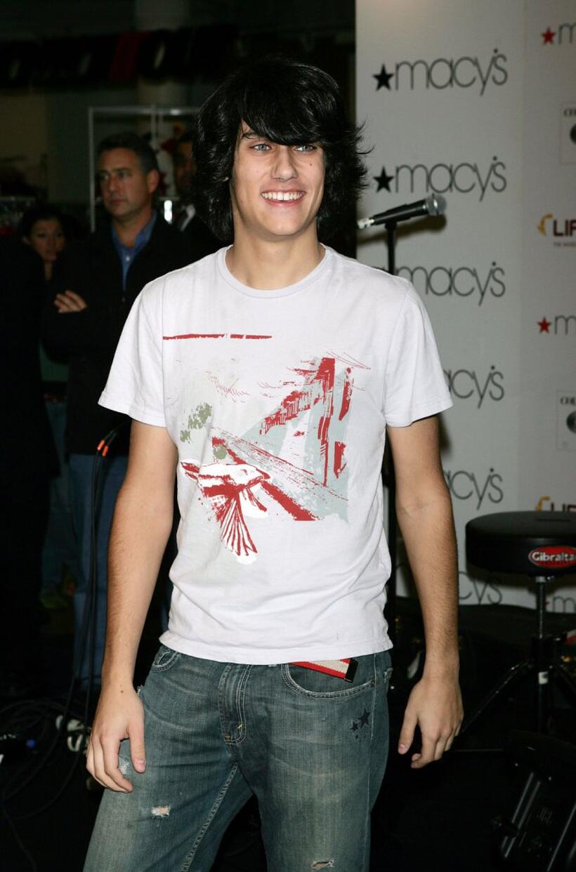 Teddy Geiger at the concert for "LIFEbeat" on World AIDS Day.