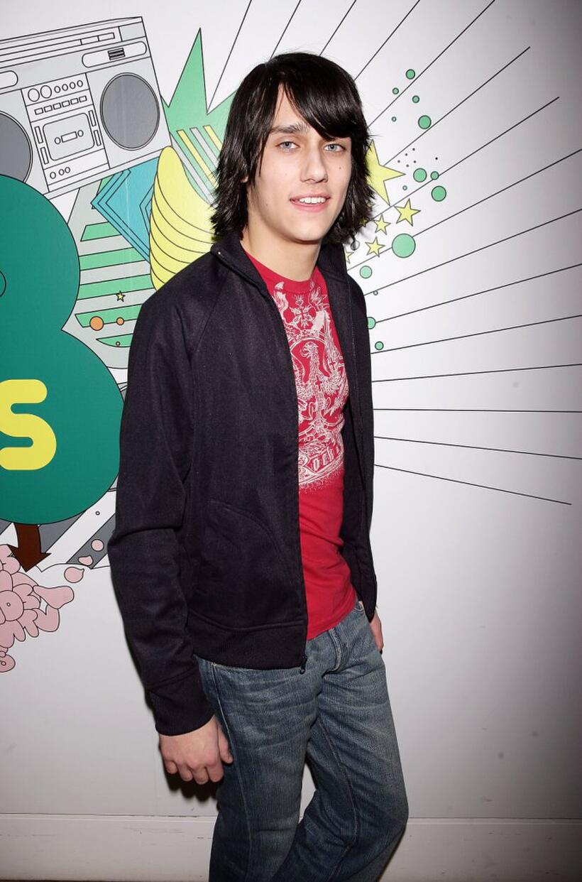 Teddy Geiger at the MTV's Total Request Live.