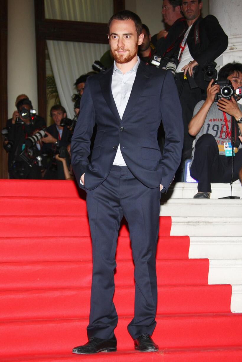 Elio Germano at the Kineo "Diamanti al Cinema" Award during the 65th Venice Film Festival.