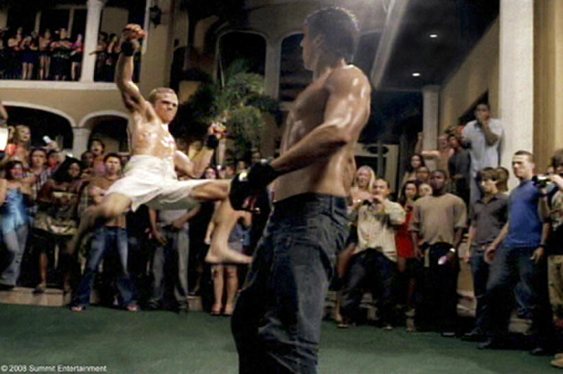 Cam Gigandet and Sean Faris in "Never Back Down."