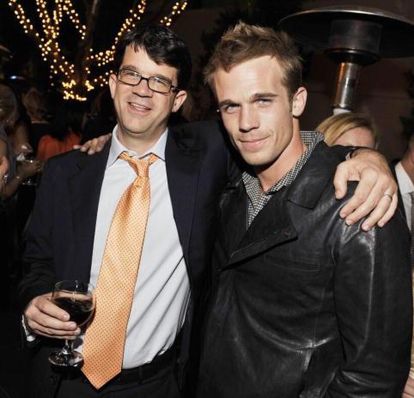 Producer Wyck Godfrey and Cam Gigandet at the after party of the premiere of "Twilight."