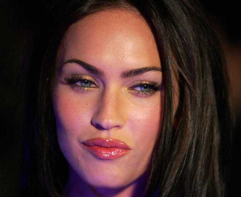 Actress Megan Fox at the special event celebrity screening of "Transformers" in Sydney.