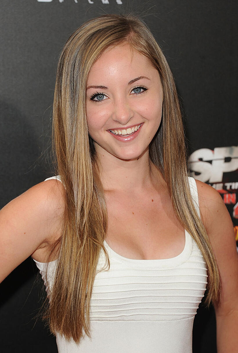 Rachel Fox at the California premiere of "Spy Kids: All The Time In The World."