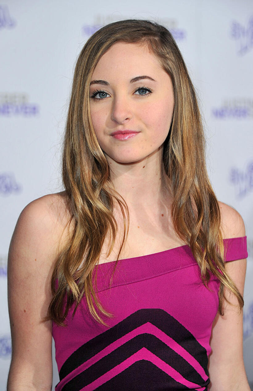 Rachel Fox at the California premiere of "Justin Bieber: Never Say Never."