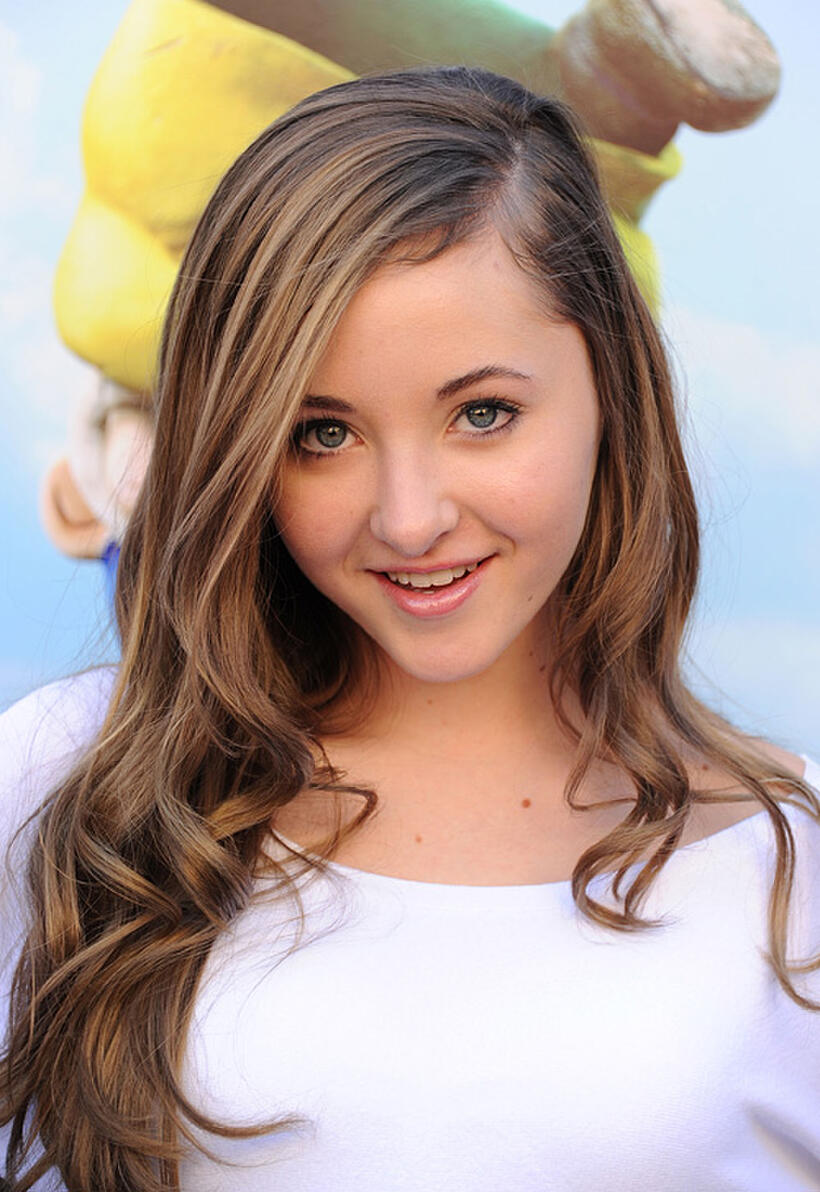 Rachel Fox at the California premiere of "Gnomeo And Juliet."